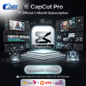 CapCut Pro – 1 Month Subscription