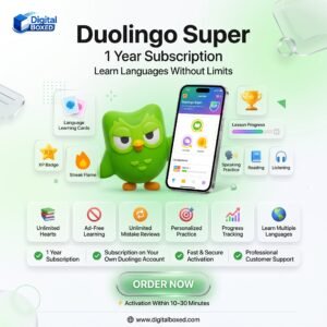 Duolingo Super – 1 Year Subscription