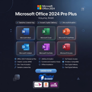 Microsoft Office 2024 Pro Plus Key – Volume: MAK
