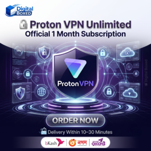 Proton VPN Unlimited Plan – 1 Month Subscription