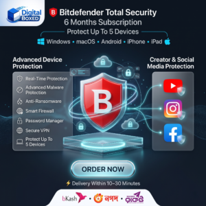 Bitdefender Total Security 5 Device 6 Month