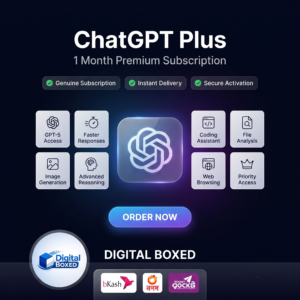 ChatGPT Plus – 1 Month Personal Account Subscription